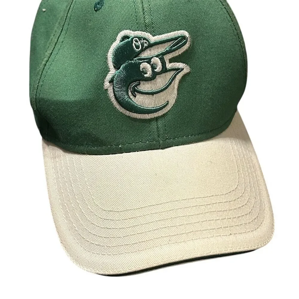Baltimore Orioles Green Melonwear‎ Adjustable Baseball Cap Bryn Mawr Edition